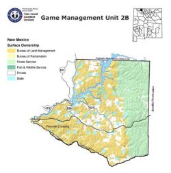 Topo Map Unit 2B New Mexico