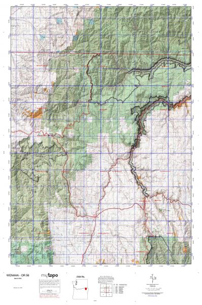 oregon unit 56 topo map