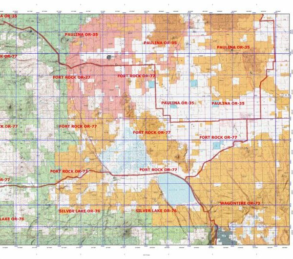 oregon unit 77 topo map