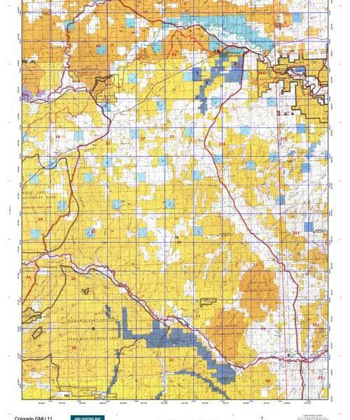 colorado unit 11 topo map