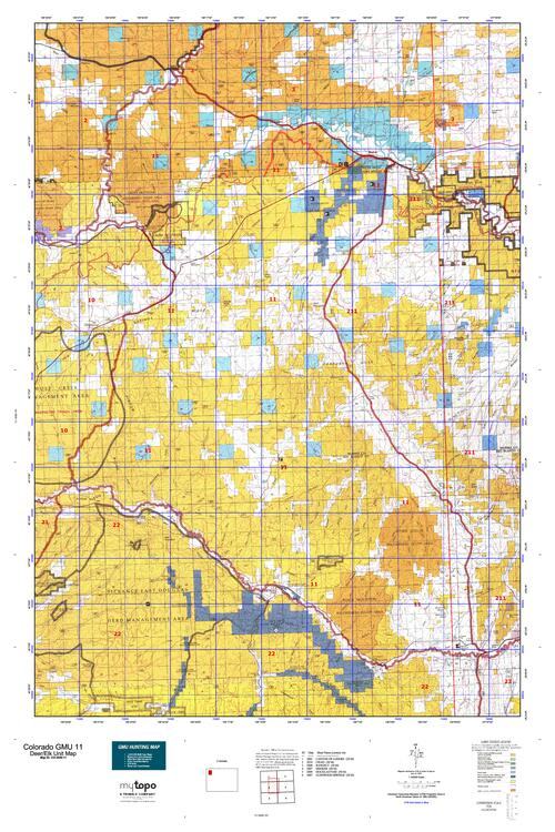 colorado unit 11 topo map