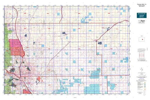 colorado unit 110 hunting map