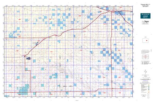 colorado unit 111 hunting map