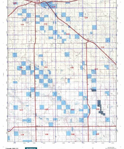 colorado unit 112 hunting map