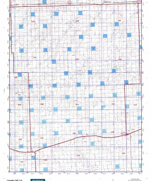 colorado unit 116 hunting map