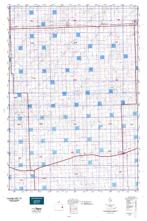 colorado unit 116 hunting map