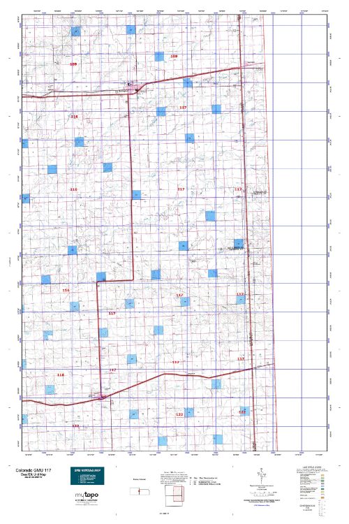 colorado unit 117 hunting map