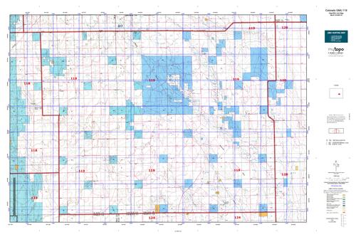 colorado unit 119 hunting map