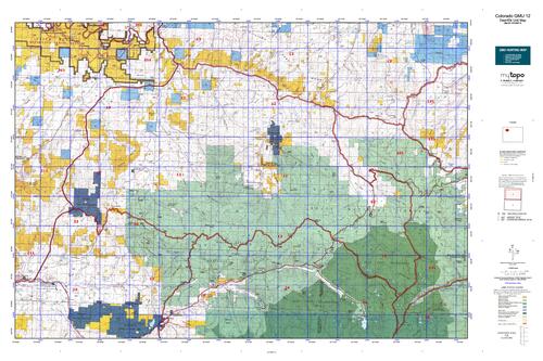 colorado unit 12 topo map