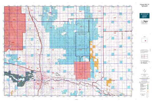 colorado unit 123 hunting map