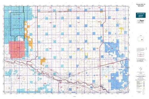 colorado unit 124 hunting map