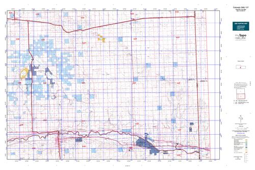 colorado unit 127 hunting map