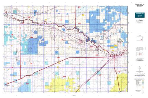 colorado unit 129 hunting map