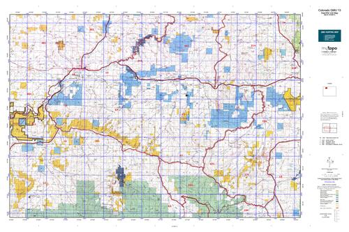 colorado unit 13 topo map