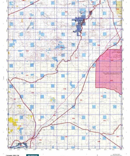 colorado unit 134 hunting map