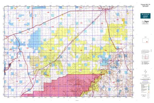 colorado unit 135 hunting map