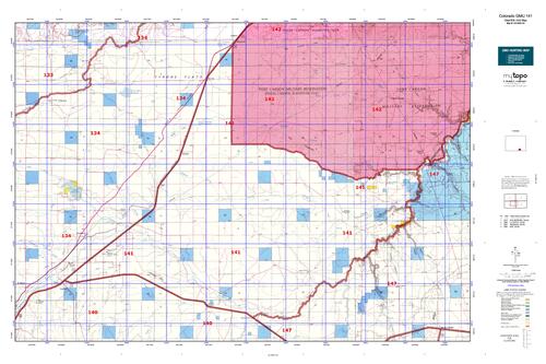 colorado unit 141 hunting map