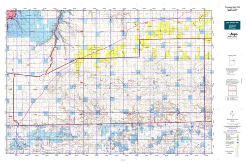 colorado unit 143 hunting map