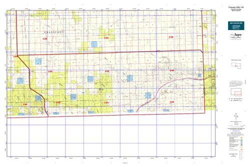 colorado unit 145 hunting map