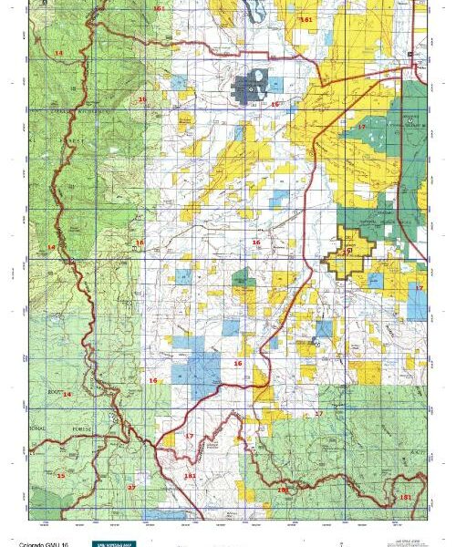 colorado unit 16 topo map