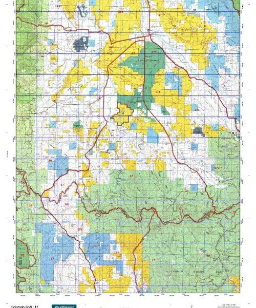 colorado unit 17 topo map