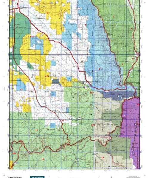 colorado unit 171 topo map