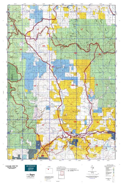 colorado unit 181 hunting map