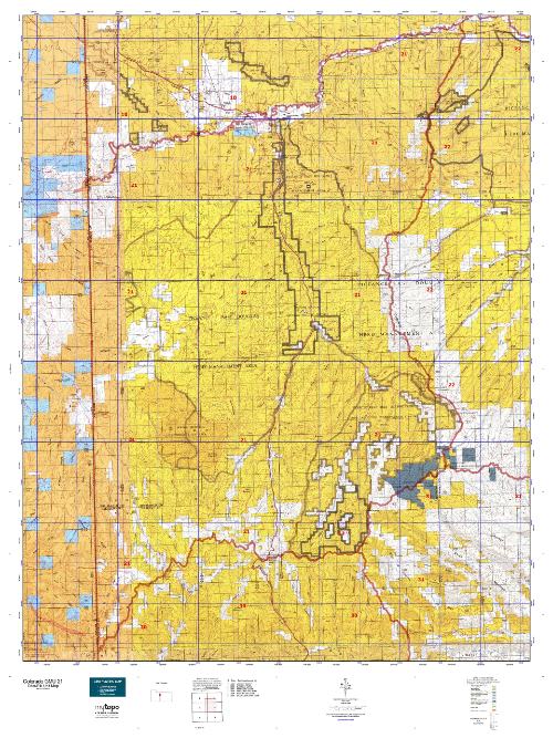 colorado unit 21 topo map