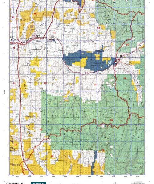 colorado unit 23 topo map