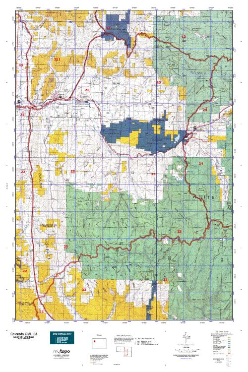 colorado unit 23 topo map