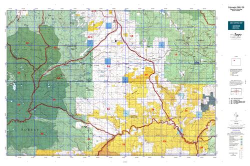 colorado unit 26 topo map