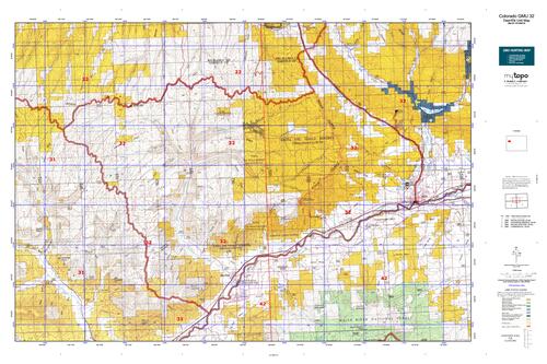 colorado unit 32 topo map