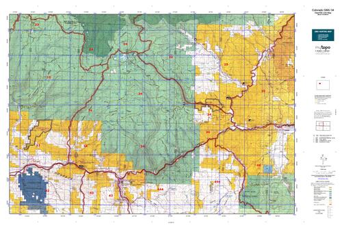 colorado unit 34 topo map