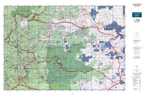 colorado unit 39 hunting map