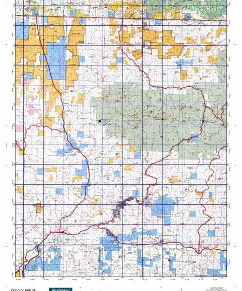 colorado unit 4 topo map