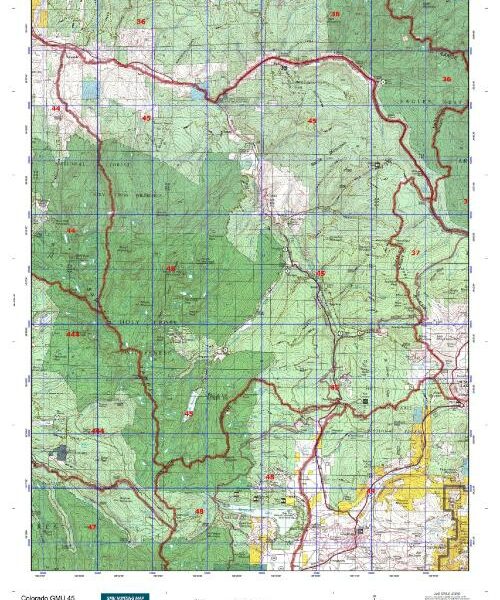 colorado unit 45 topo map