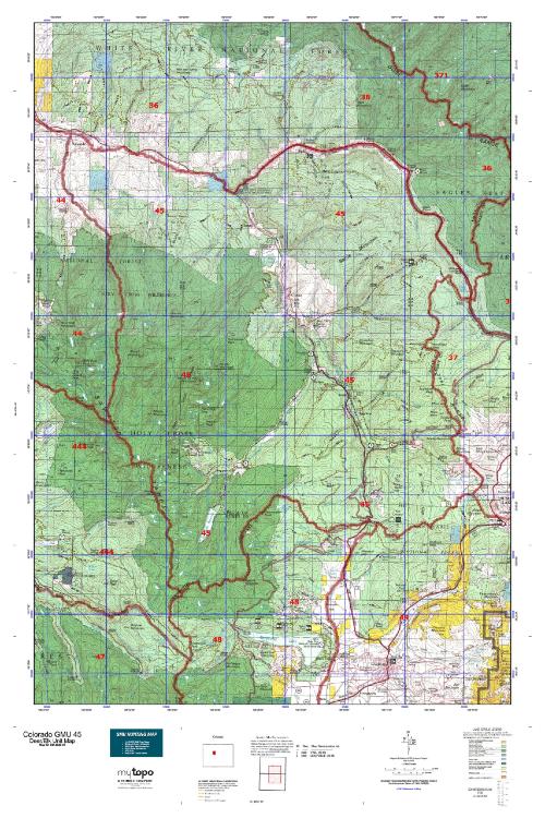 colorado unit 45 topo map