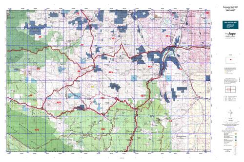 colorado unit 461 hunting map