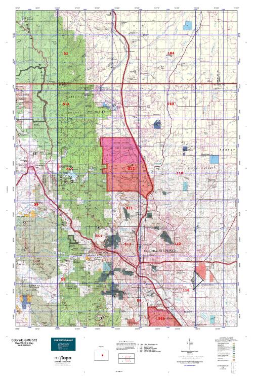 colorado unit 512 hunting map