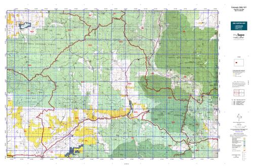 colorado unit 521 topo map