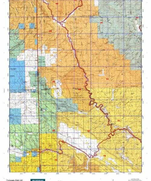 colorado unit 60 topo map