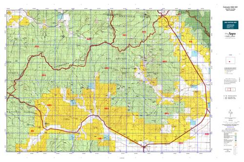 colorado unit 681 topo map