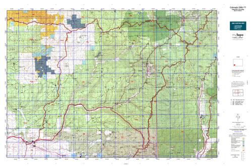 colorado unit 71 topo map