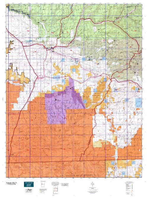 colorado unit 73 topo map