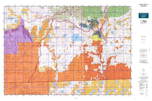 colorado unit 741 topo map