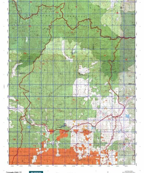 colorado unit 77 topo map