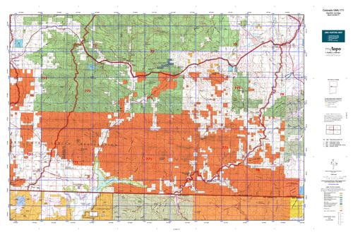 colorado unity 771 topo map