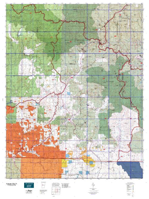 colorado unit 78 topo map