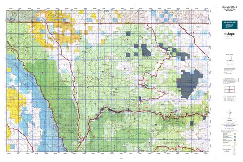 colorado unit 8 hunting map